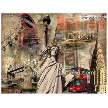 Stretched NEW YORK Statue of Liberty Canvas Printing